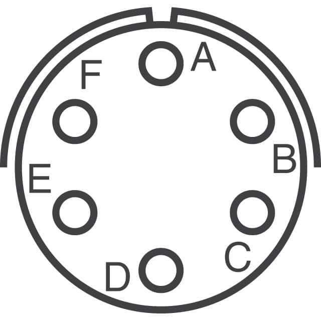 PT02SE-10-6P Amphenol Industrial Operations  Gruppi di connettori circolari